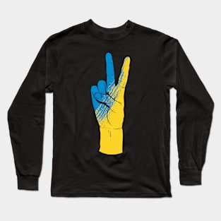 Peace Ukraine Long Sleeve T-Shirt